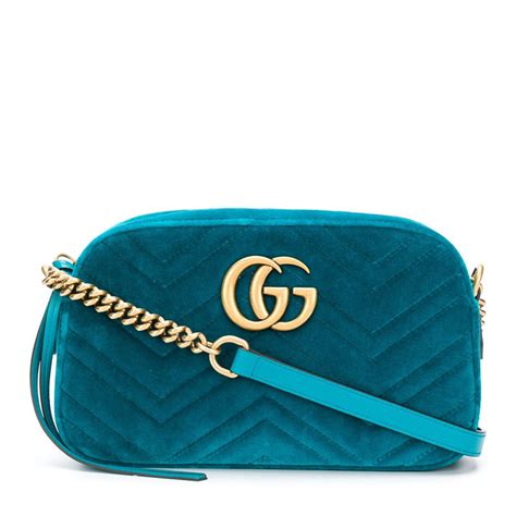 gucci tan velvet crossbody